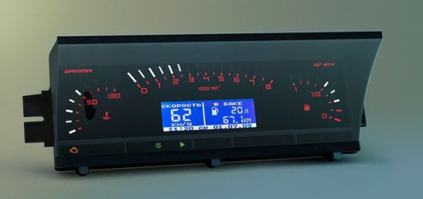 Щиток приборов ваз 21099 высокая панель обозначения
