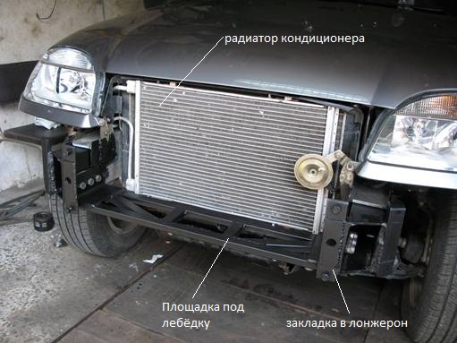 Чертежи бампера на ниву руками